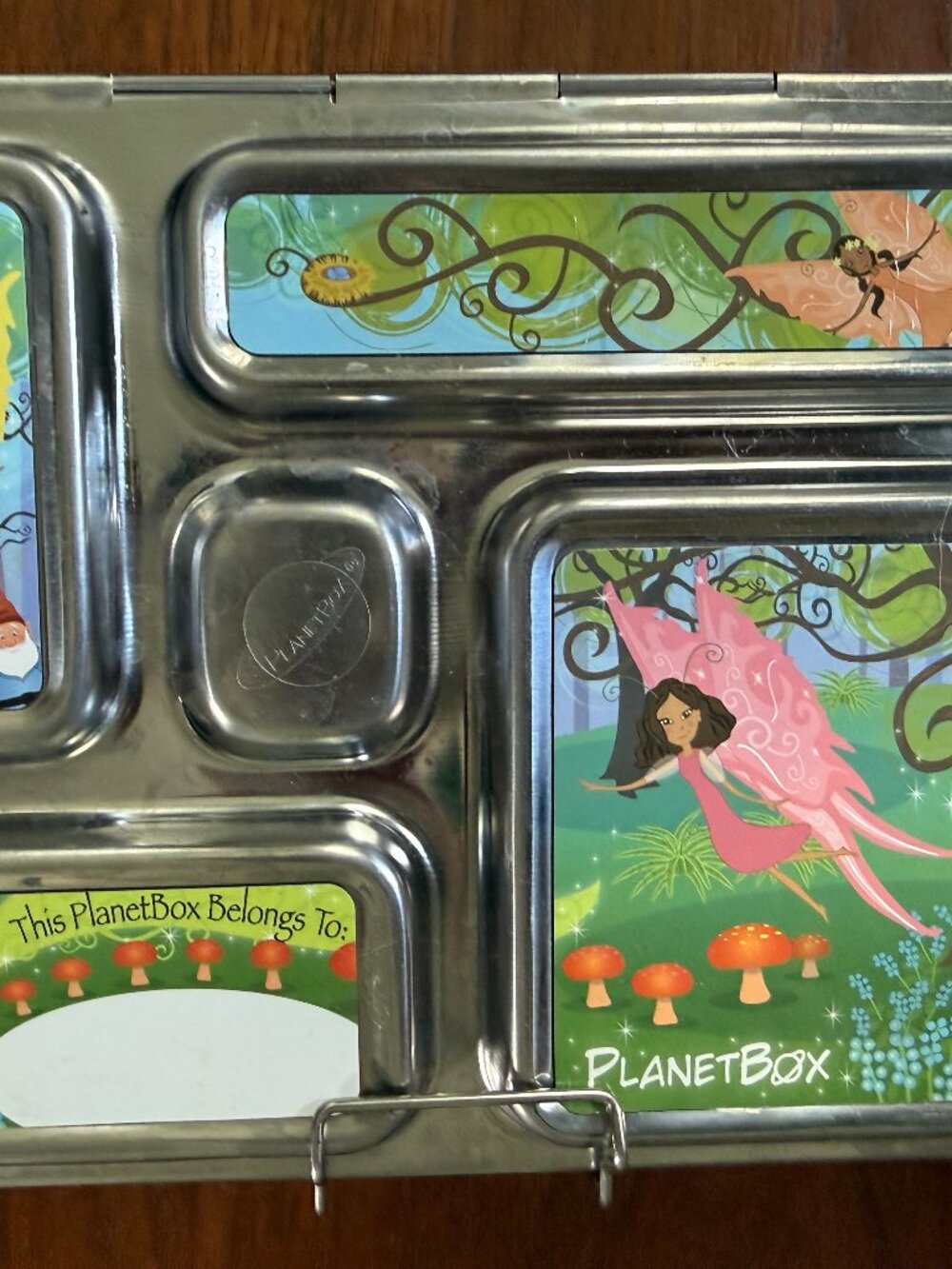 Planet Box Rover  Stainless Steel Lunch Box - no extra containers